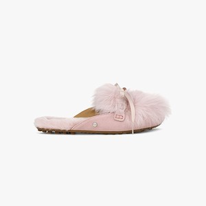 Ugg Shaine Fluff Lägenheter Skor Dam Rosa (842603WZE)